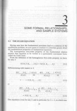 SOME FORMAL RELATIONSHIPS, AND SAMPLE SYSTEMS