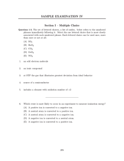 Sample Exam IV - Yahoo