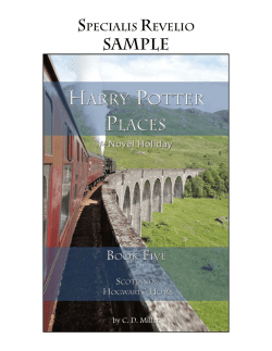 SAMPLE - Harry Potter Places
