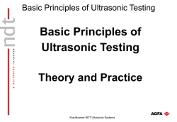 Basic Principles of Ultrasonic Testing (PPT)