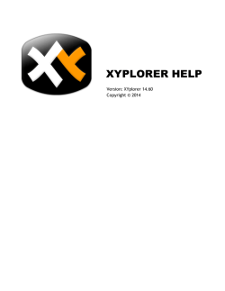 XYplorer PDF Help