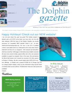 to download - Dolphin Communication Project