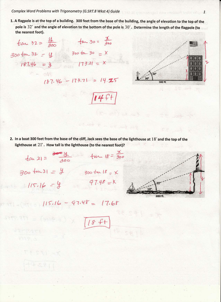 g-srt-c-6-worksheet-1-answers