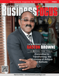 Download PDF - Business Focus Antigua