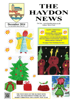 HN 2014 December.pub - Haydon News