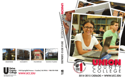 2014-2015 Academic Course Catalog
