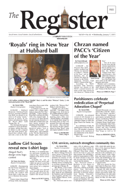 January 7, 2015 pdf edition - Ludlow Register