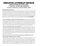 News & Information - immanuel-perryville.org
