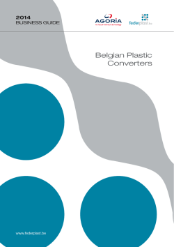 Belgian Plastic Converters - Agoria