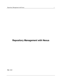 Repository Management with Nexus - Books - Sonatype.com