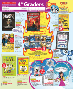 40% - Scholastic Book Clubs