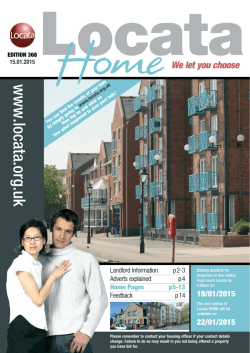 Locata HOME Magazine