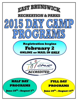 Brochure - East Brunswick