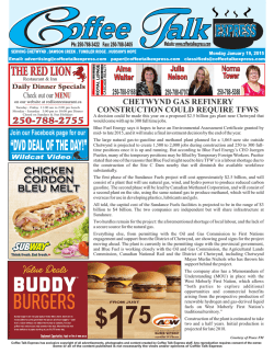 Today's Issue - Coffee Talk Express