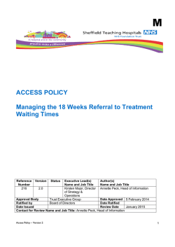 M - Sheffield Teaching Hospitals NHS Foundation Trust