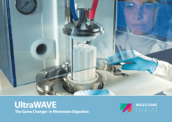 UltraWAVE - Milestone Inc.