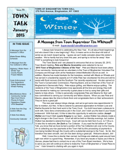 Read More - Town of Binghamton, NY