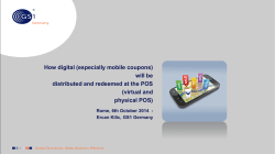 How digital (especially mobile coupons) will be distributed