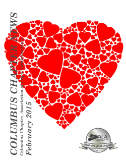February 2015 Columbus Chapter News