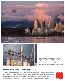 Beau Newsletter - February 2015