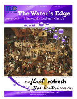 February 2015 - Minnetonka Lutheran Church