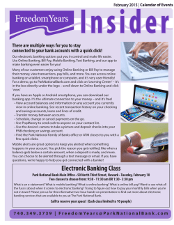 At-a-glance - Park National Bank
