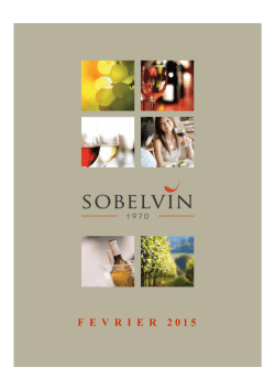 Brochure vins Pdf