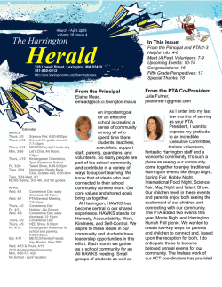 Herald - Harrington School PTA