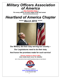 Military Officers Association of America Heartland of America Chapter