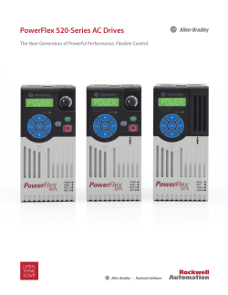 PowerFlex 520-Series AC Drives