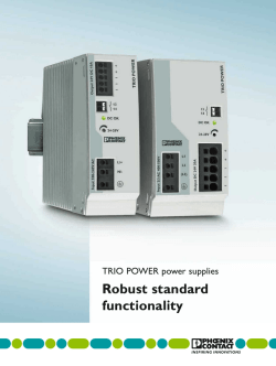 TRIO POWER power supplies [PDF, 0.26 MB]