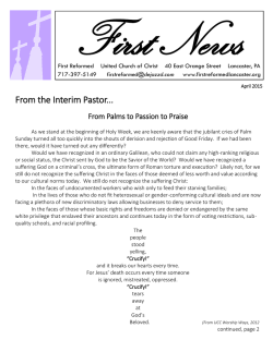 our most recent newsletter filled with news, information, articles and