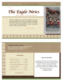 The Eagle News - Eaglexpress Air Charter