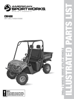 CW265 / TW265 / BD300 265cc 2 WHEEL DRIVE UTILITY VEHICLE