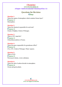 class 11 chemistry solved questions chapter 14