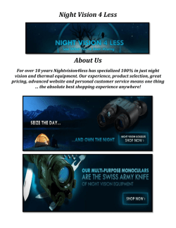Night Vision 4 Less: Night Vision Scopes for Sale