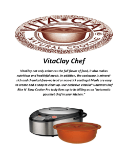 Rice Cooker Without Teflon By VitaClay Chef
