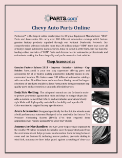 Chevy Auto Parts Online
