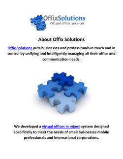 Offix Solutions Virtual Offices in Miami