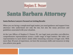 Santa Barbara Attorney