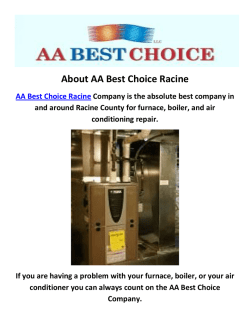 AA Best Choice HVAC in Racine
