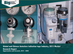  Global and Chinese Autoclave indication tape Industry Overview 2020