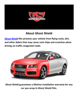 Ghost Shield Clear Bra in Los Angeles