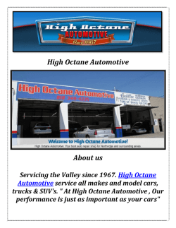 High Octane Automotive: Auto repair Northridge