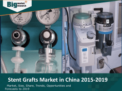 Stent Grafts Market in China