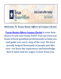 Home Buyers Corpus Christi by Texas Home Offers Corpus Christi