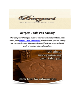 Affordable Top Quality Tables Pads For Dining Room