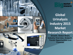 Global Urinalysis Industry 2015 Market Research Report