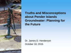 Truths and Misconceptions about Pender