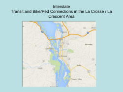 Slide 1 - La Crosse Area Planning Committee